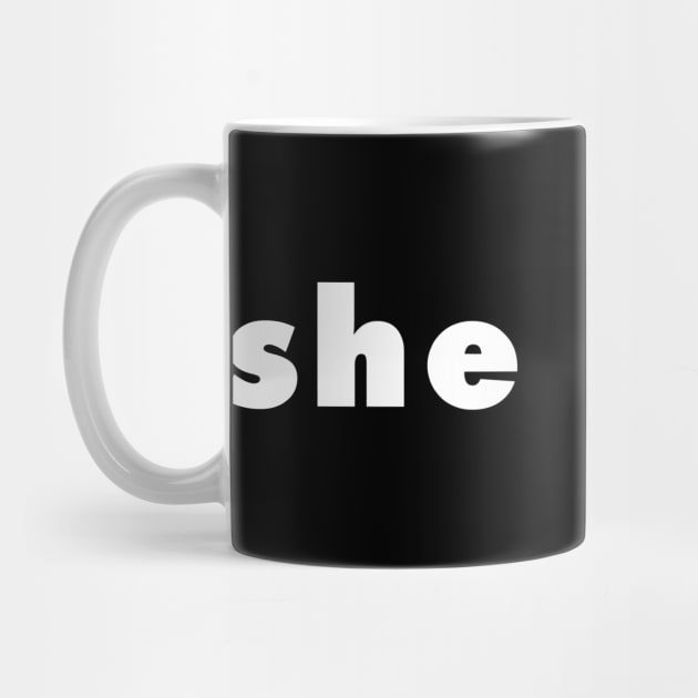 she / her - dark by banditotees